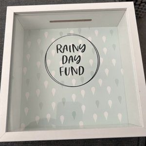 Rainy Day Fund - Coin Bank - NWT